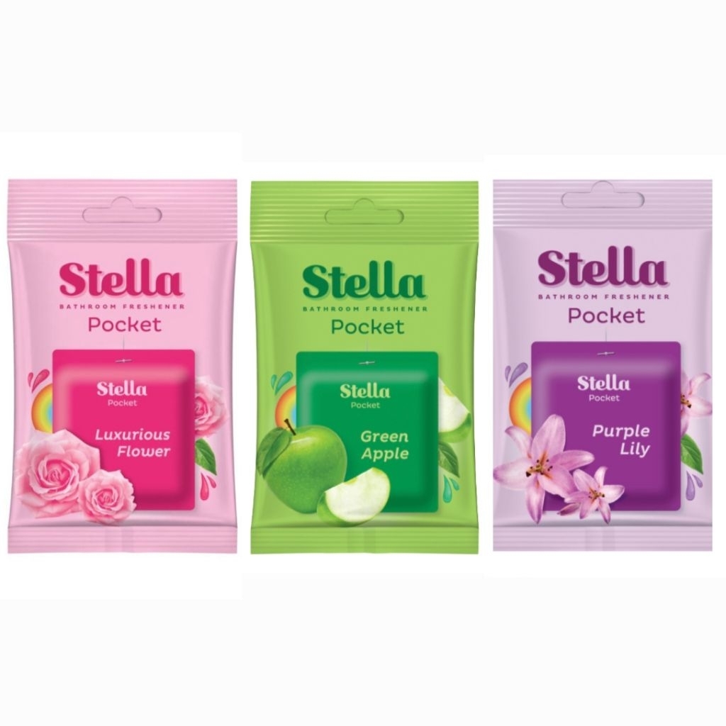 Stella Pocket Pengharum Ruangan Kamar Mandi Gantung 10 g