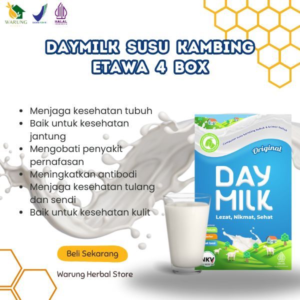 

DAYMILK RASA ORIGINAL - Legakan Sendi & Pernafasan - 4 B0X