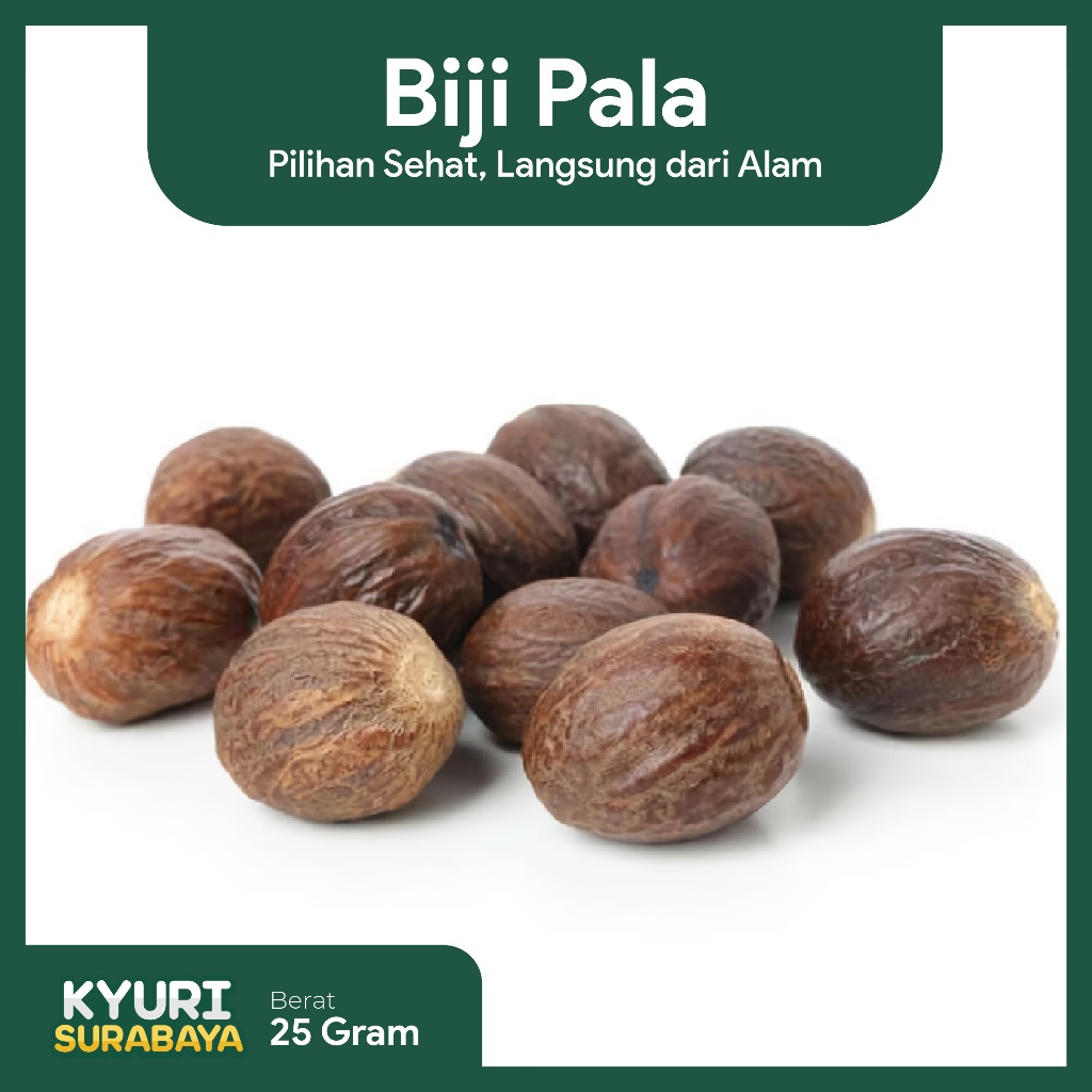 

Biji Pala / Pala 25 gram