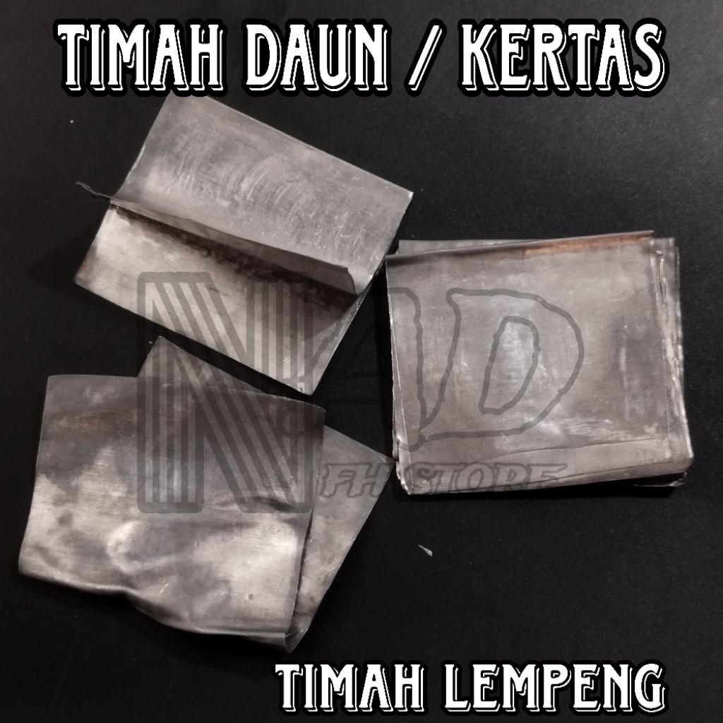 *Timah Daun / Timah Kertas / Timah Lempeng