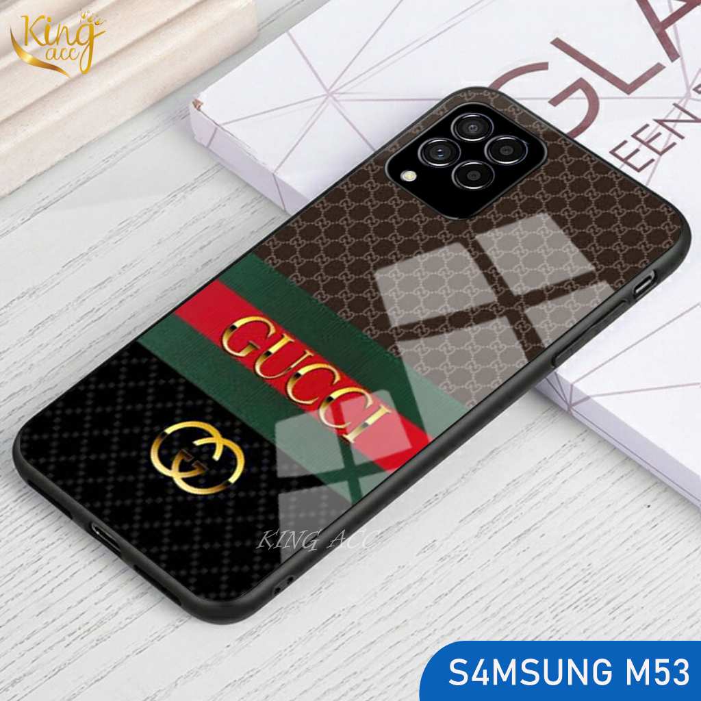 Casing Hp Samsung M53 Softcase Glass Glossy Samsung M53 Case Hp Samsung M53 - K23