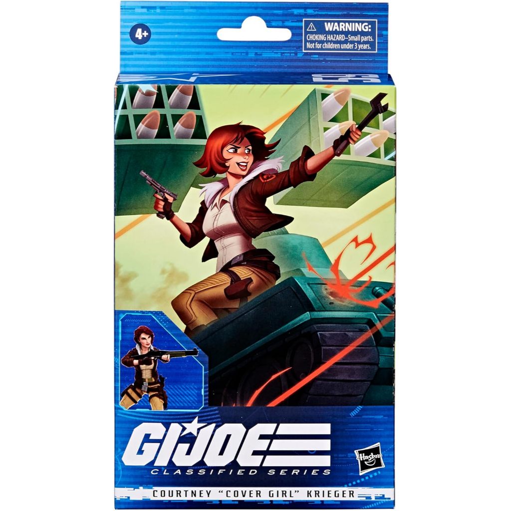DISKON SERI IKLAN G.I. JOE COURTNEY "COVER GIRL" KRIEGER ACTION FIGURE 59 MAINAN PREMIUM KOLEKSI