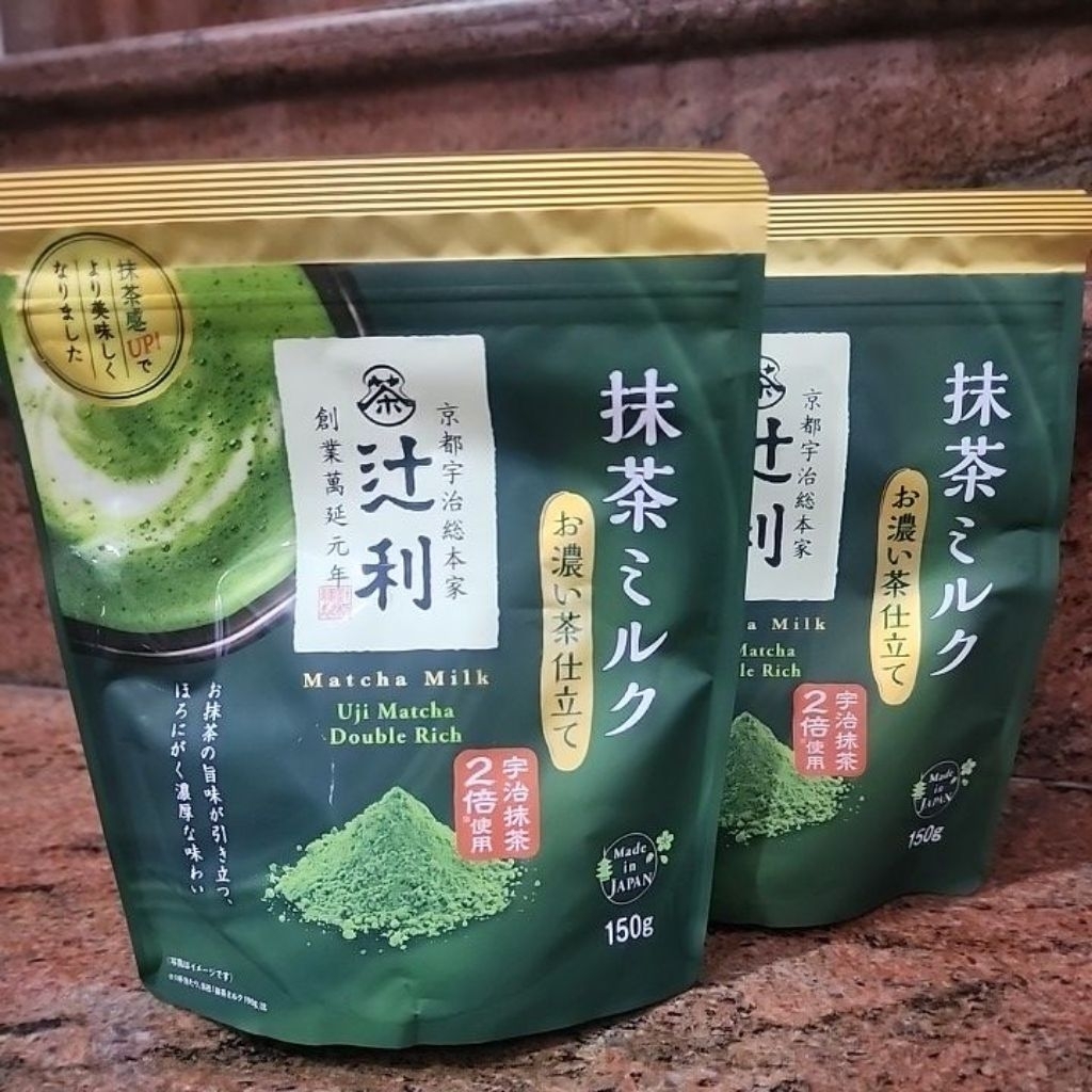 

Ready Stock Tsujiri Instant Matcha Milk Uji Matcha double rich 150gr