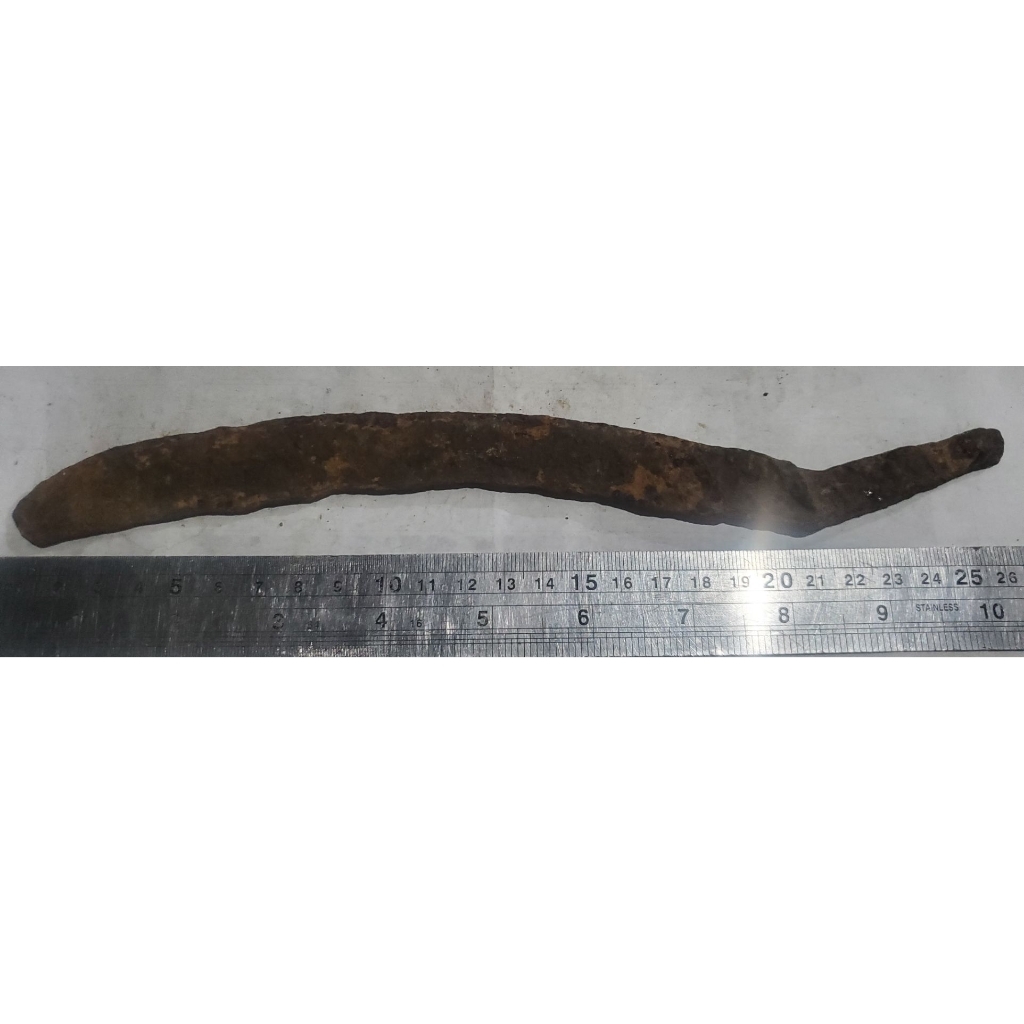 1 biji pusaka 26cm kuno temuan sungai