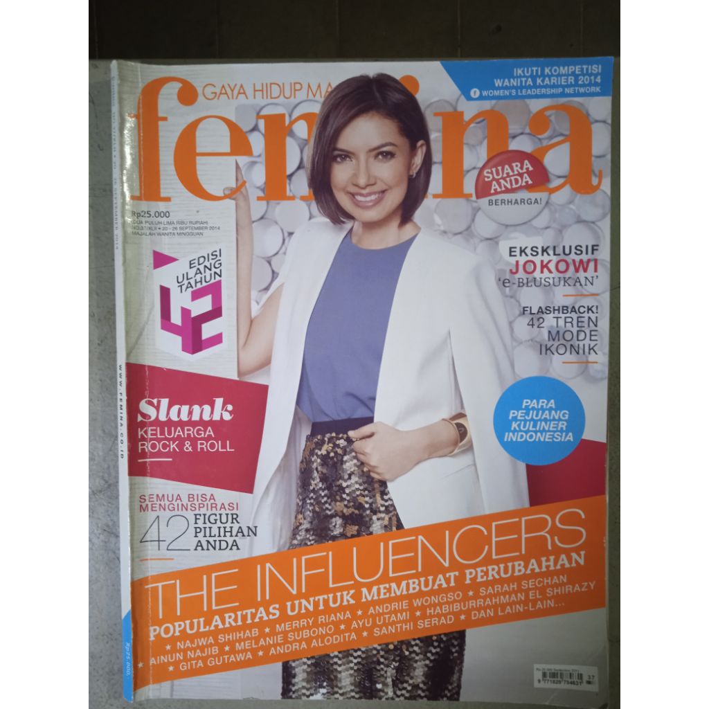 Majalah Femina No.37/XLII/20-26 September 2014
