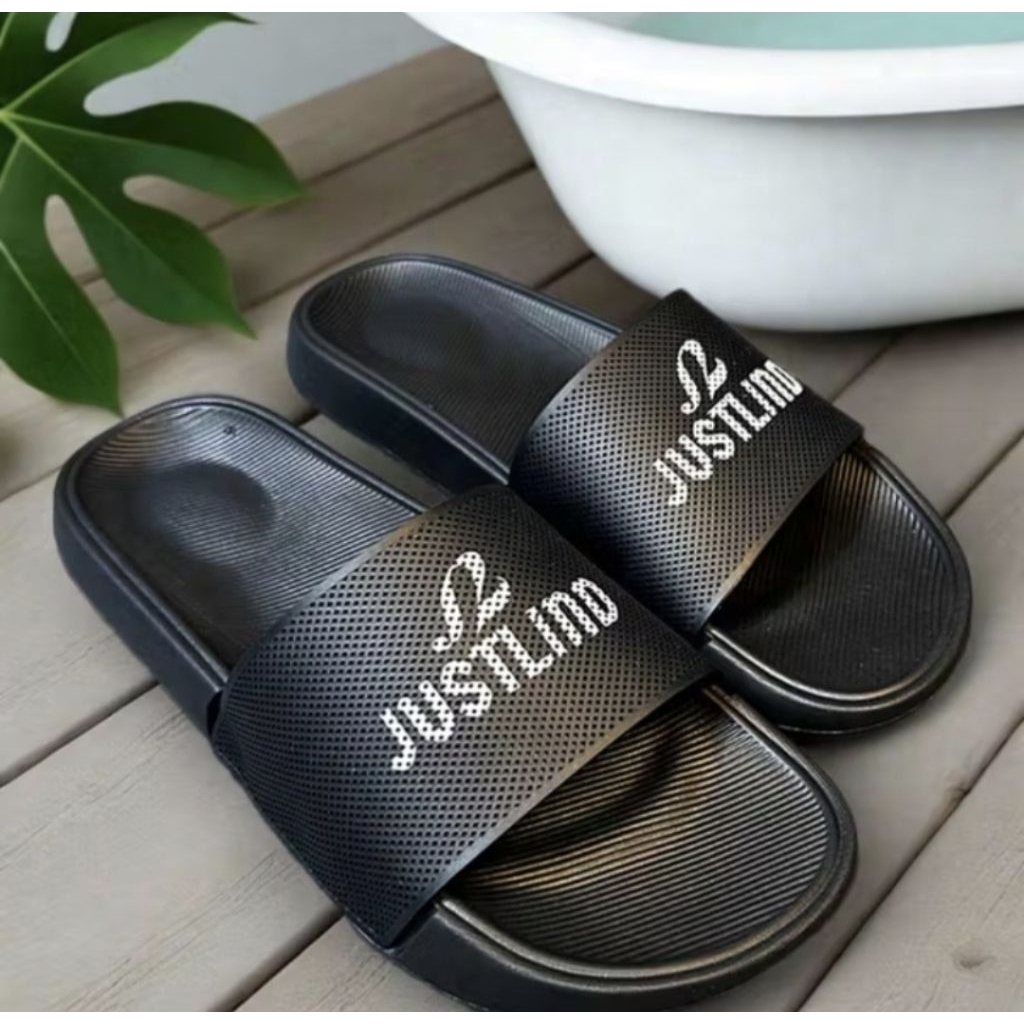 Sandal selop pria wanita anti air sandal slop anti licin sandal slop anti slip kekinian