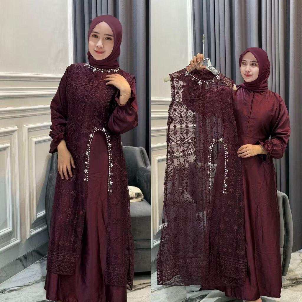 Gamis Anak Perempuan Umur 7-13 Terbaru 2026 Pakaian Muslim Kids Usia 15 Tanggung Cewek Games Kids Gh