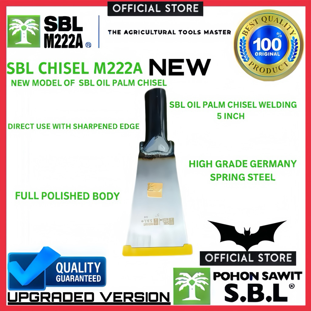 DODOS SBL M222A ORIGINAL UKURAN 5 INCHI TERBARU | SBL CHISEL M222A ORIGINAL | DODOS SBL M222A ORIGIN