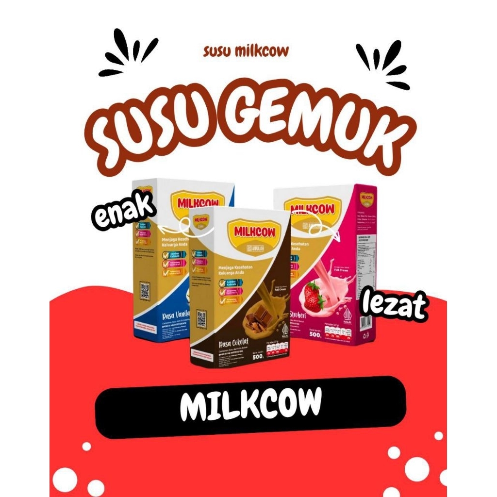 

Milkcow Susu Peninggi Badan dan Penggemuk