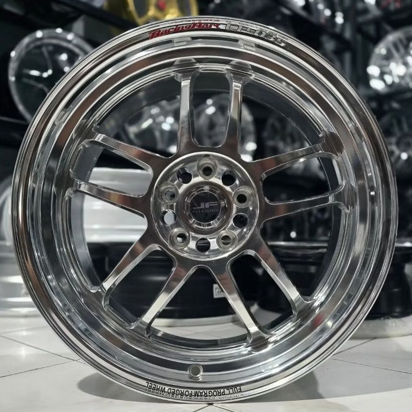 VELG MOBIL RACING HART CP035 R18 LEBAR 9,5 FLOW FORMING PCD 5X114,3 velg racing mobil ring 18 untuk 