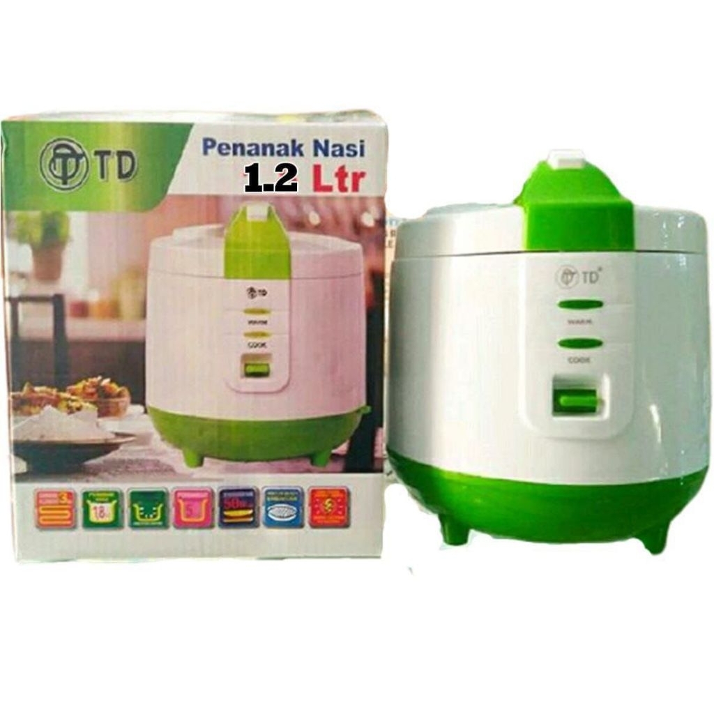 magic com TD 1.2 liter magic com penenak nasi
