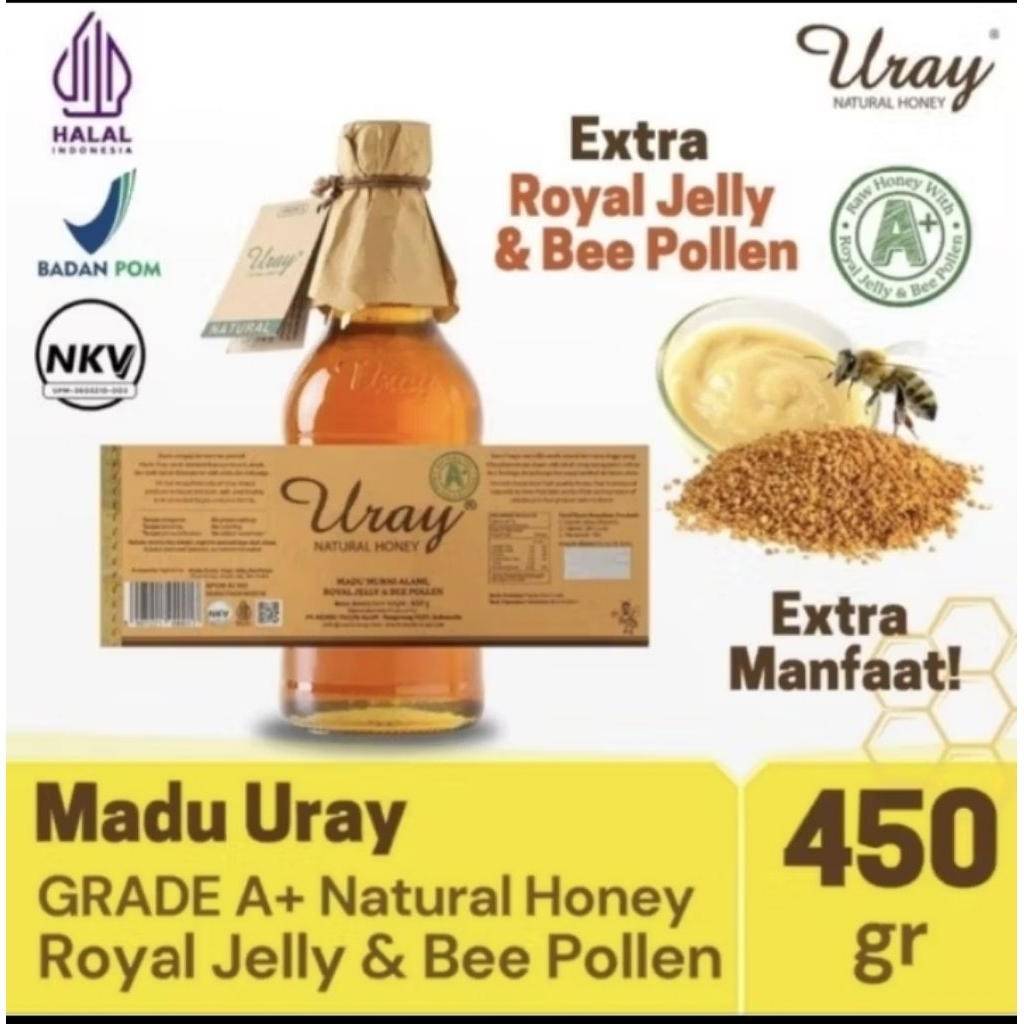 

Madu Uray Natural Honey 450gr