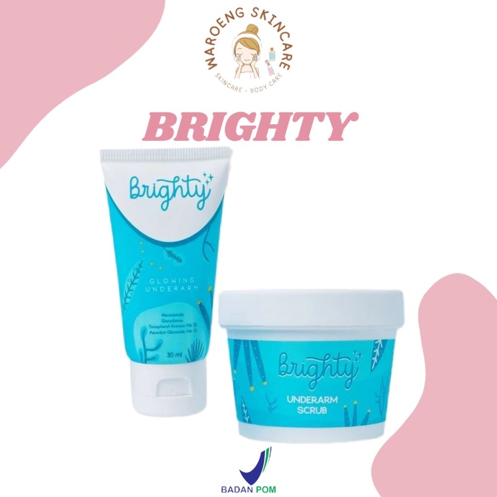 [FREE GIFT] BRIGHTY / BRIGHTY GLOWING UNDERARM / BRIGHTY UNDERARM / BRIGHTY ID
