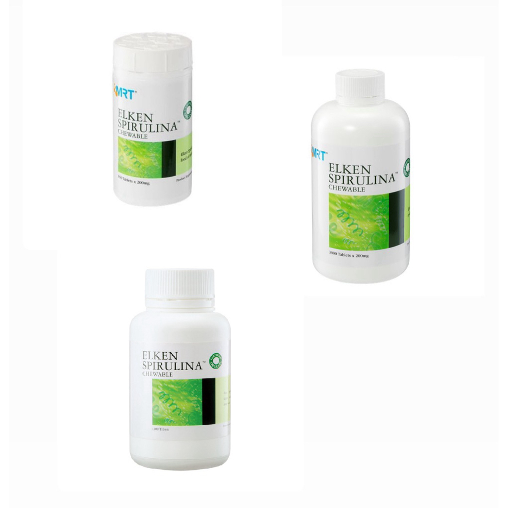 Spirulina Elken Japan 650 / 1000 / 1200 / 3000 Tablet