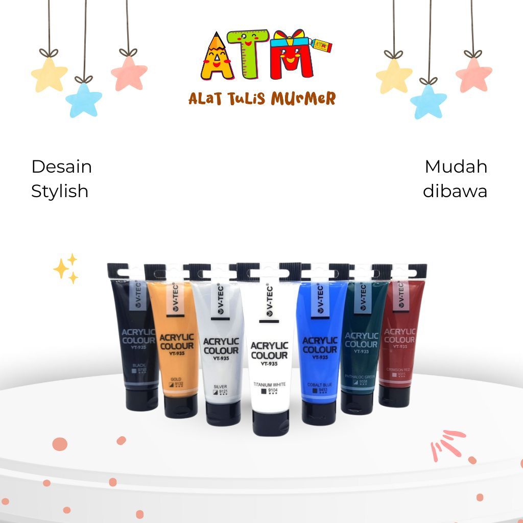 

Cat Akrilik/Acrylic 35ml/Vtec Acrylic VT-935 35ml