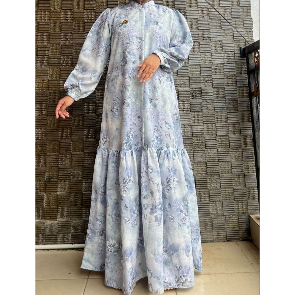 GAMIS DAN MIGAL TAMIRA JAGUAR//gamis mewah// Butik //baju wanita//gamis motif cantik