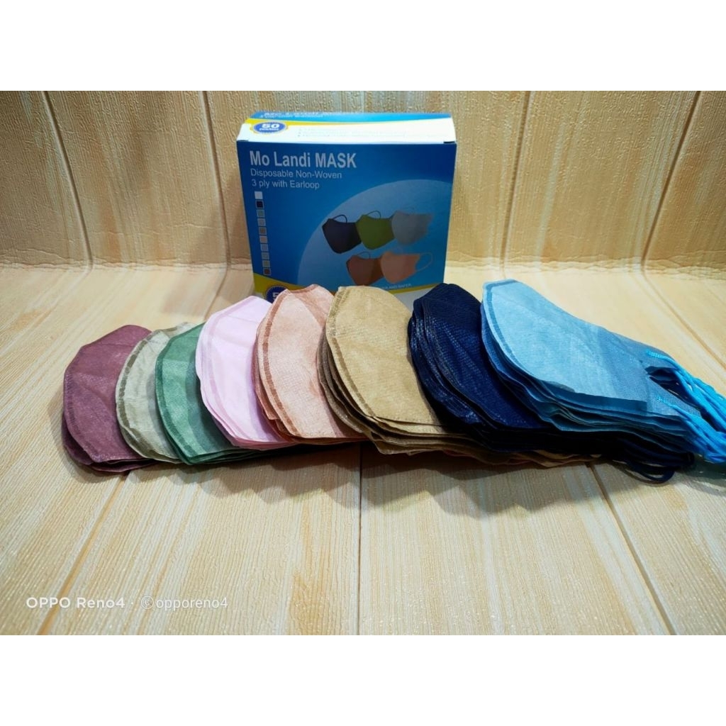 Masker Duckbill Filtcare Warna MIX 50 pcs