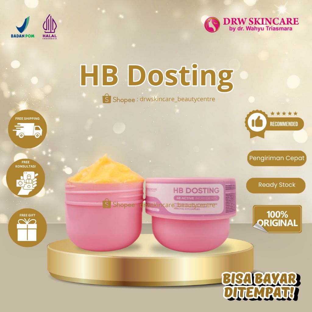 HB Dosting DRW Skincare (Lotion pemutih badan)