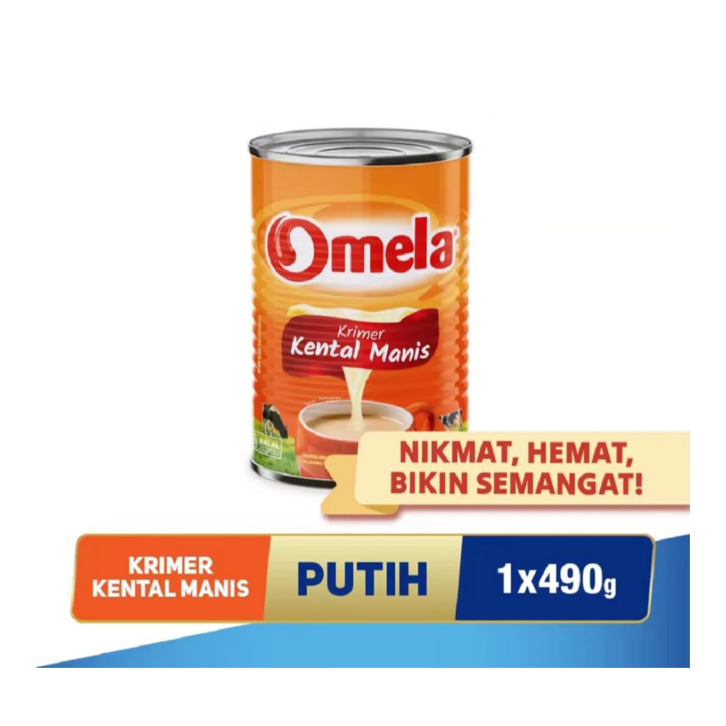 

Frisian Flag Krimer Omela Tin Plain 490gr