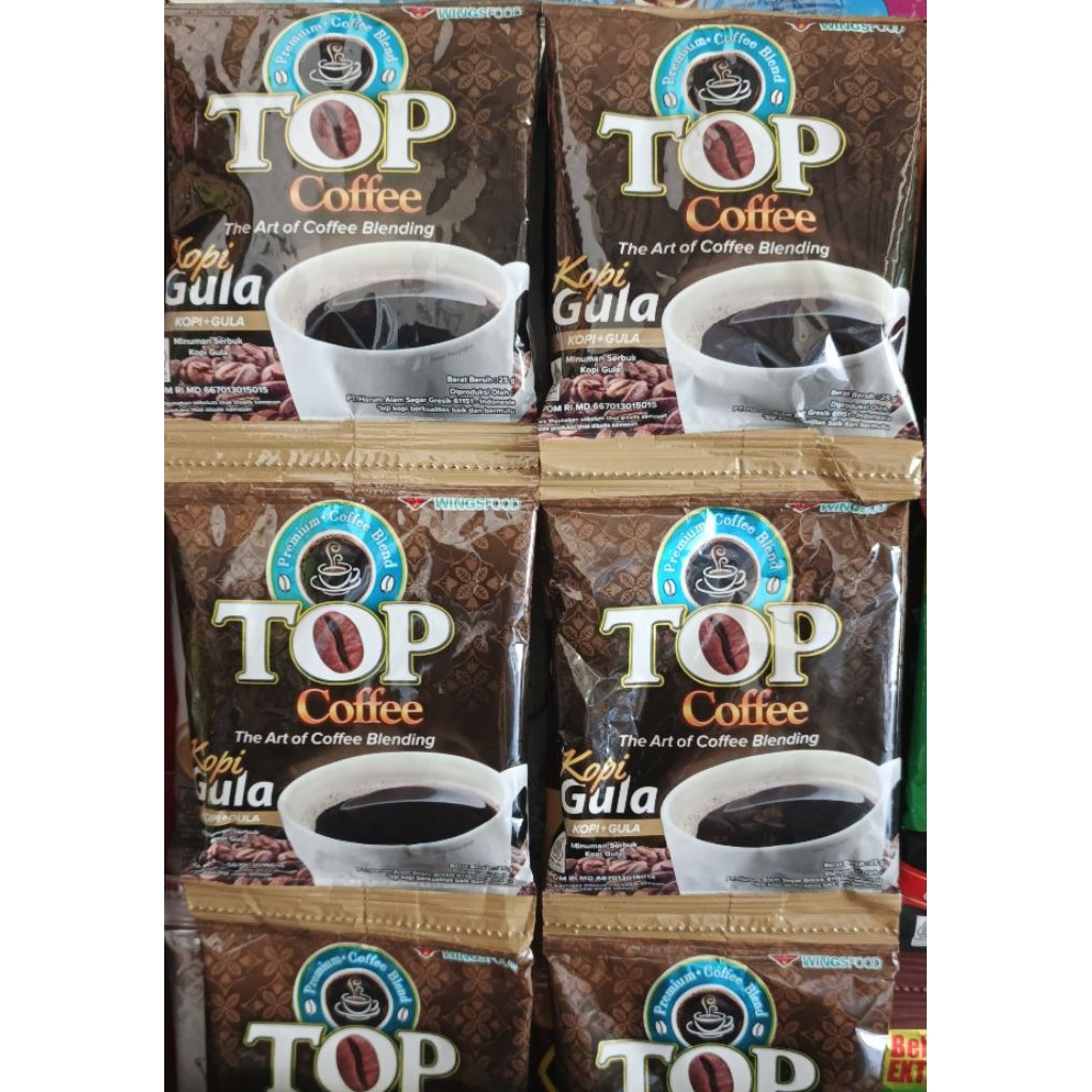 

Top Coffee Kopi Gula Instant 12 X 25 gr