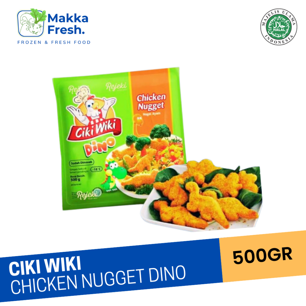 

Ciki Wiki nugget Dino 500 gram Rasa Enak Murah