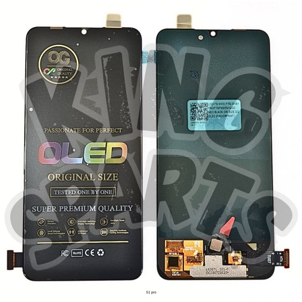 LCD TOUCHSCREEN VIVO S1 1907 - S1 PRO 1920 / Y7S / Y9S / IQOO NEO ORIGINAL OLED FINGERPRINT FUNGSI