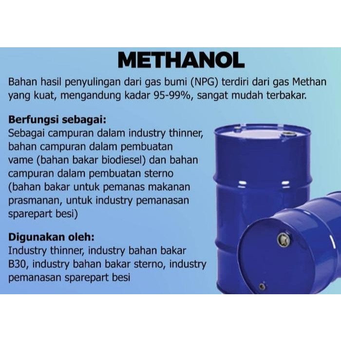 METHANOL 200 LTR INCLUDE DRUM