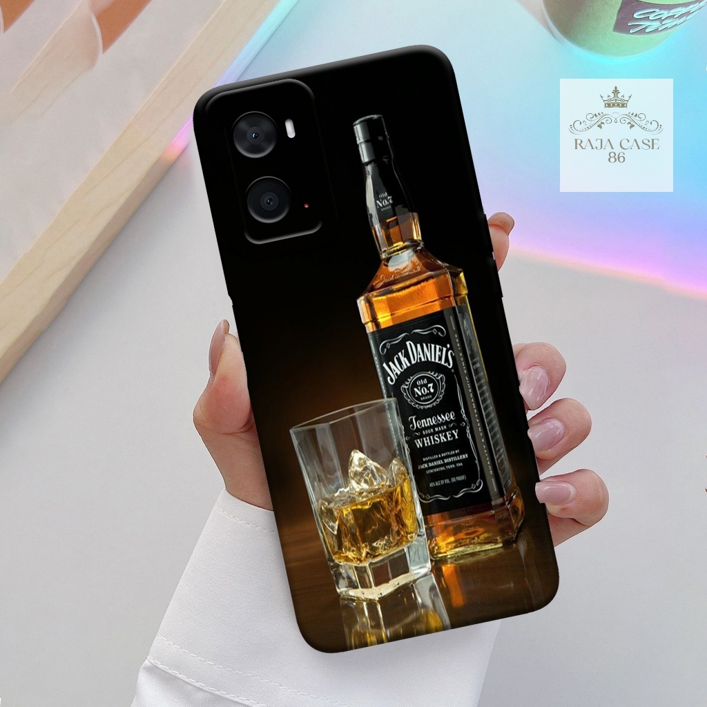 Case Oppo A76 / A96 - casing Oppo A76 - Motif case Minuman - Pelindung handphone - Oppo - Softcase O