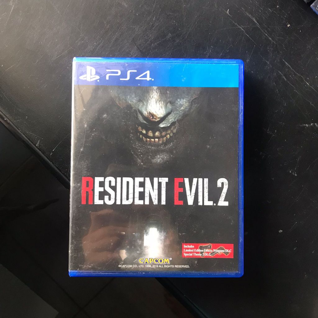 BD Kaset PS4 Game Resident Evil 2/RE 2 Region 3 Second