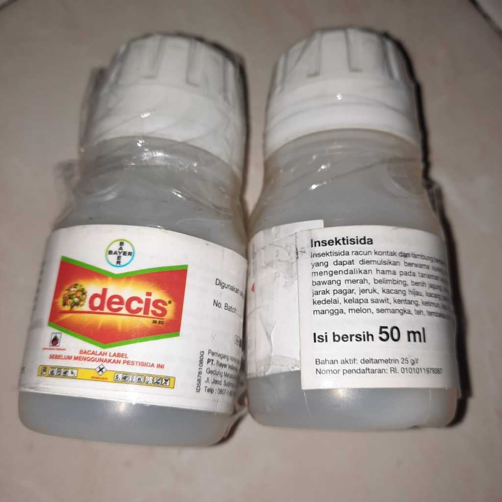 Obat Pembasmi Hama Insektisida Decis 25EC 50 ml / Decis