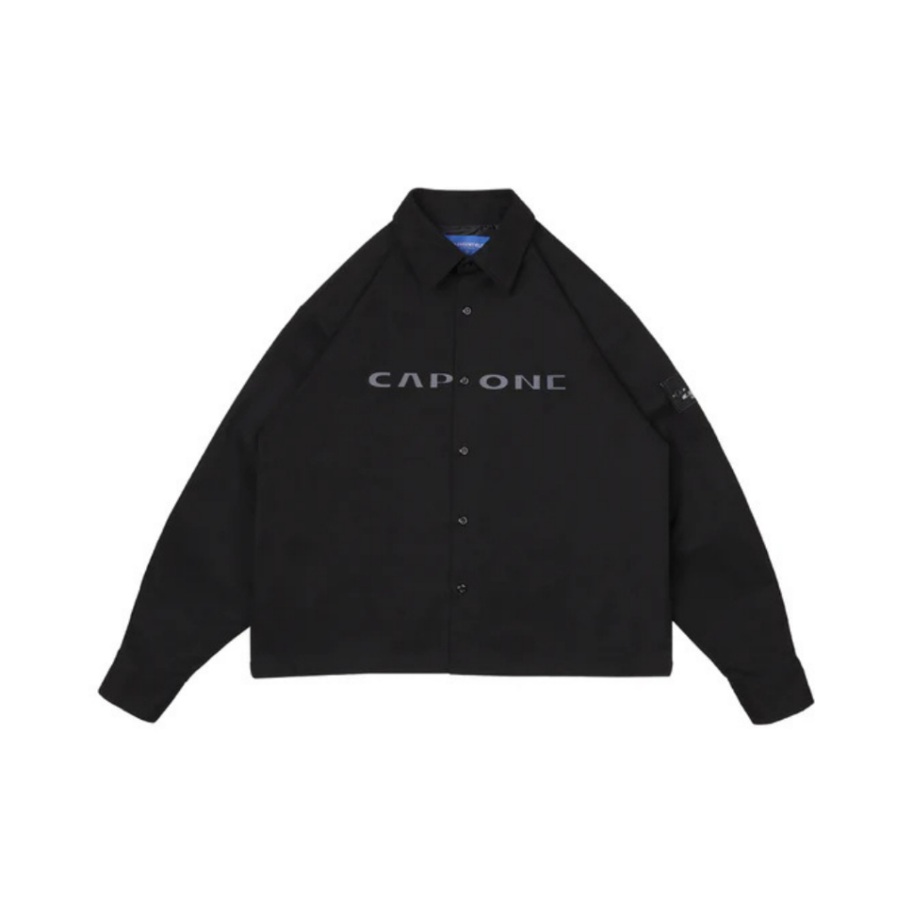 W Essentiels Overshirt Perdrix Noir Black - 100% ORIGINAL RESMI