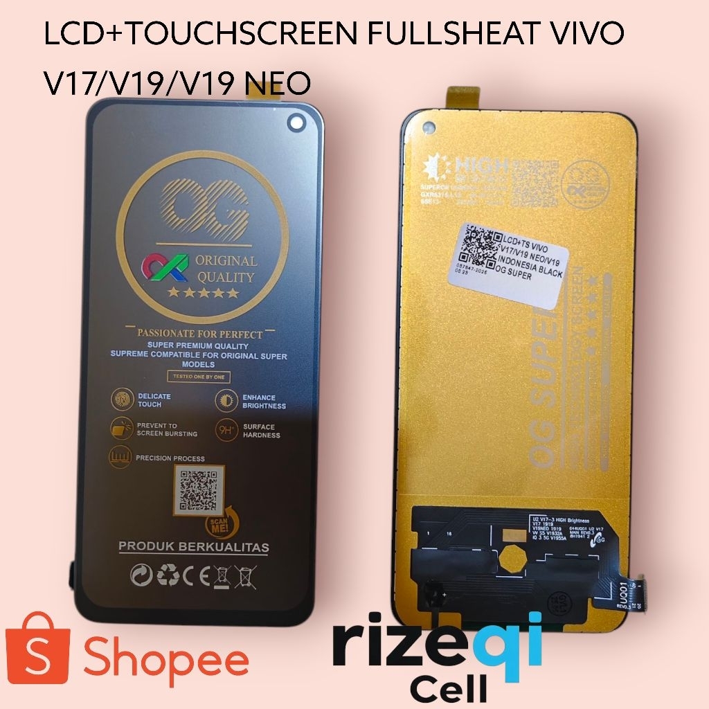 LCD+TOUCHSCREEN VIVO V17/V19 NOT FINGERPRINT