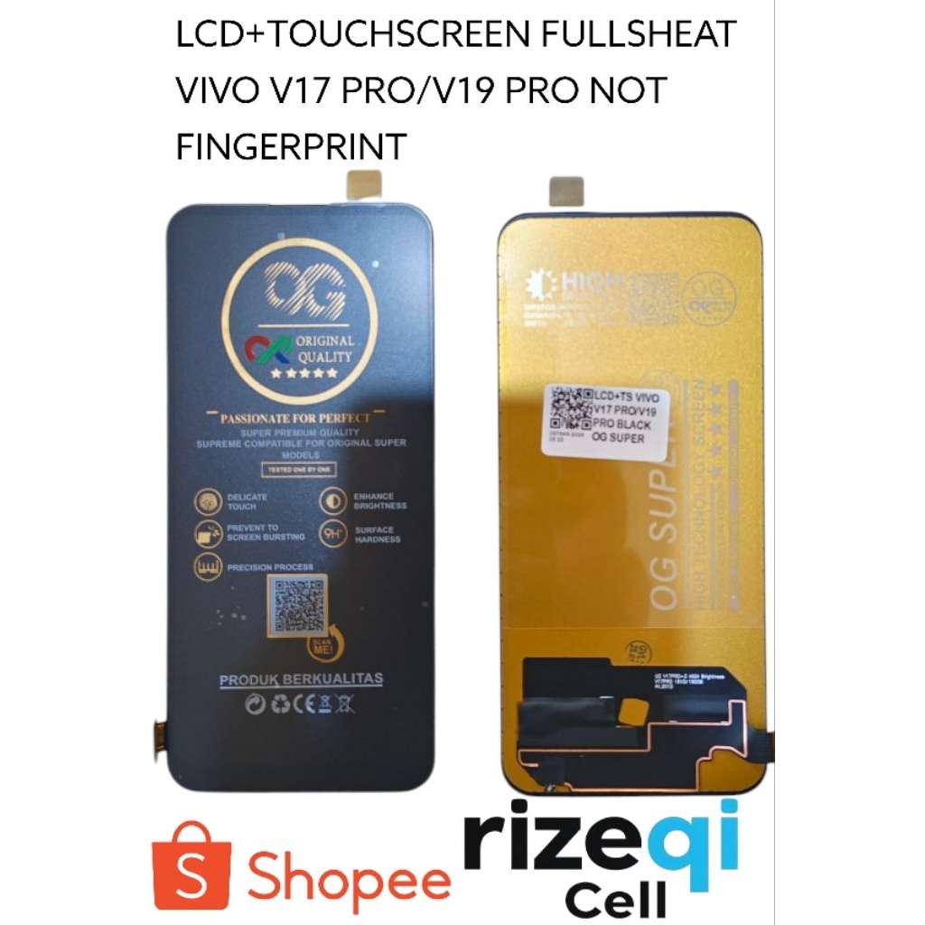 LCD+TOUCHSCREEN FULLSHEAT VIVO V17 PRO/V19 PRO NOT FINGERPRINT