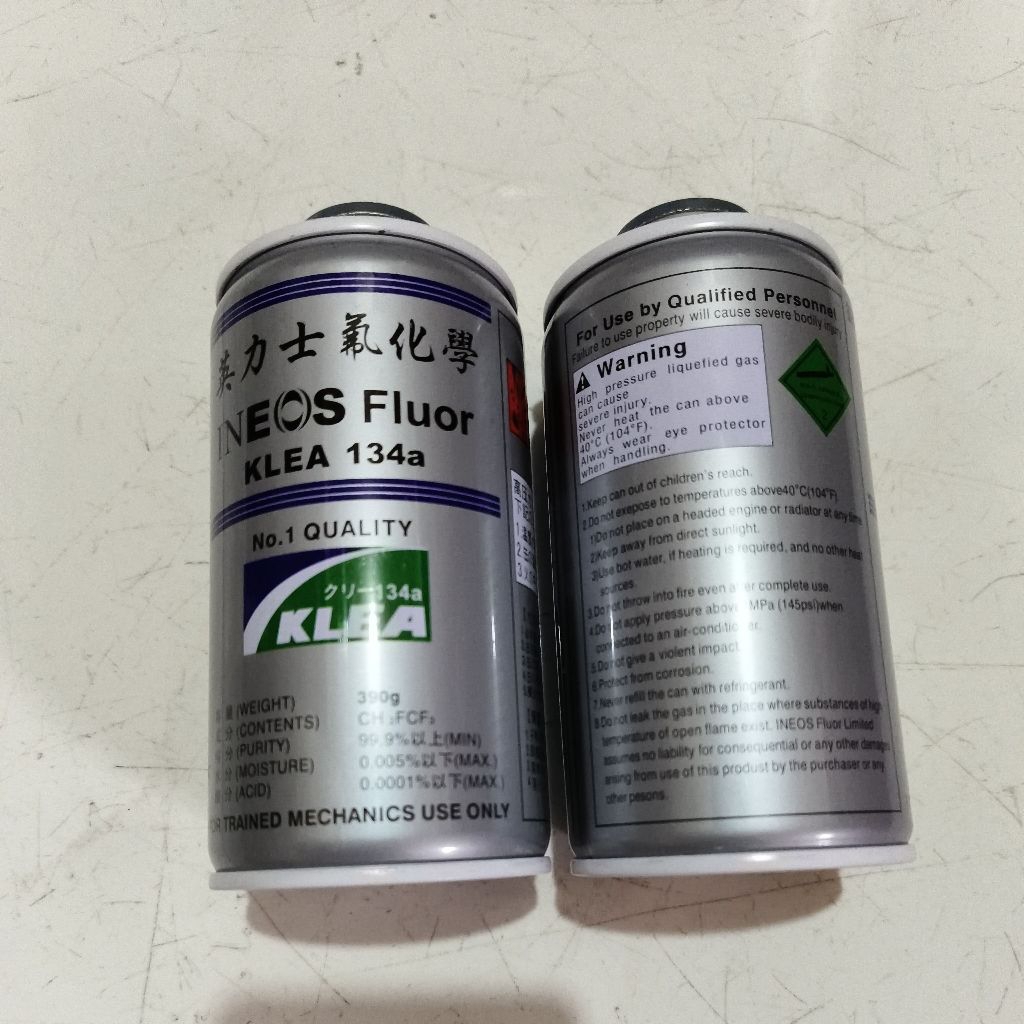 Freon Obat Pendingin AC mobil Refrigerant Ineos Fluor Klea R 134 / R134a / R 134 a