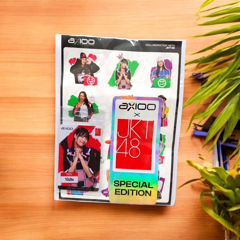 Photocard Muthe JKT48 Official Limited Edition Plus Stiker