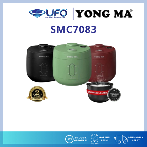 Yongma Rice Cooker Kapasitas 2 Liter SMC7083 | Magic com SMC7083