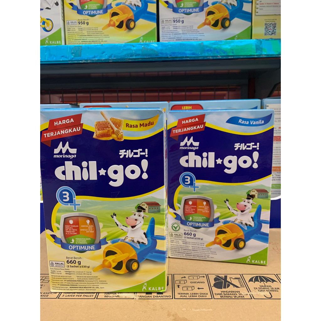 

MORINAGA CHILGO 3+ 660GR