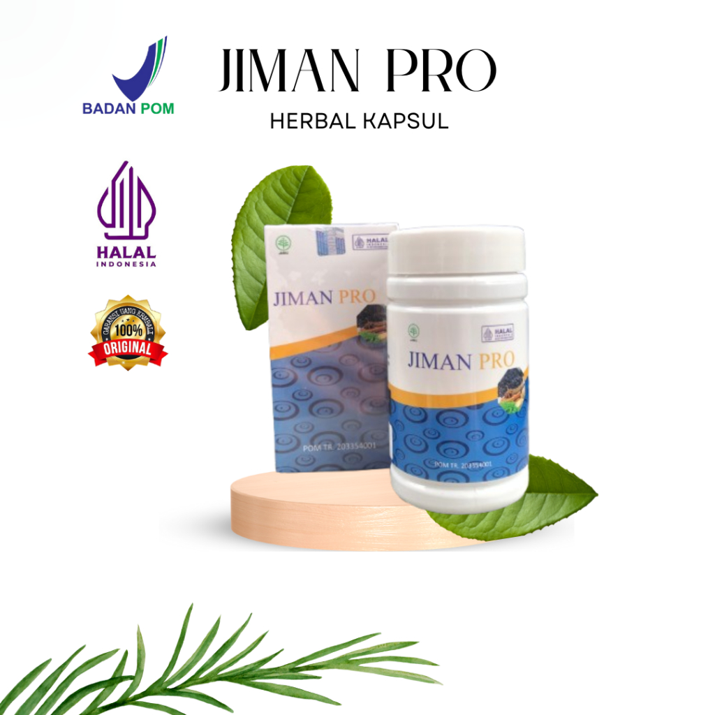 JIMAN PRO HERBAL KAPSUL BPOM HALAL