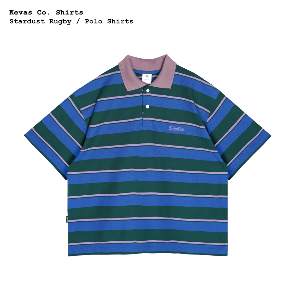 Kevas Stardust Stripes Rugby / Polo Shirts