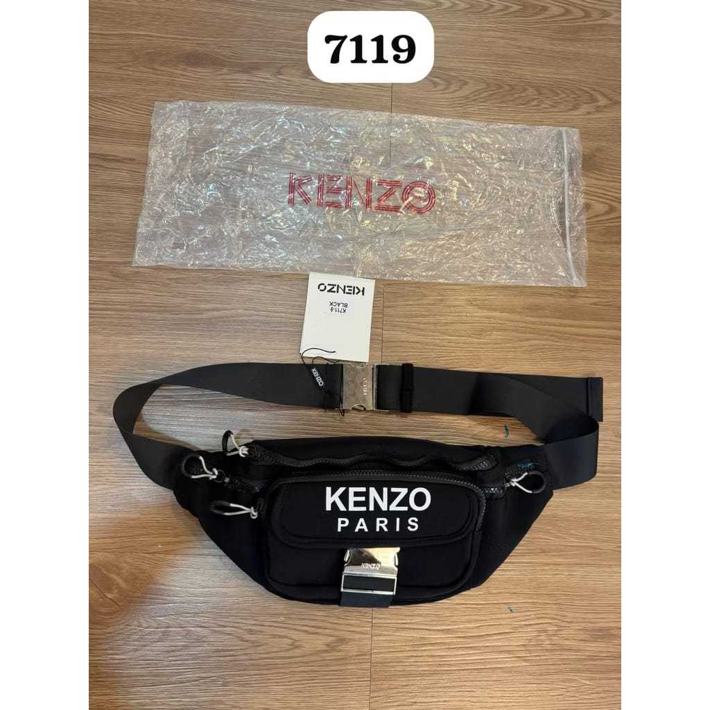 Tas Pinggang Crossbody Pria Nylon Belt Tas Waistbag Mirror Quality Premium