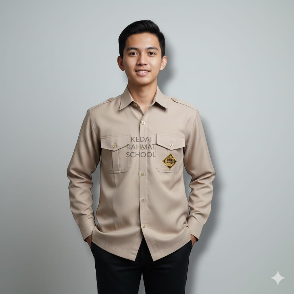 COD Baju Pramuka Rapilo Seragam Sekolah SMA Penegak Guru Pembina JUMBO BIG SIZE Merk Martin