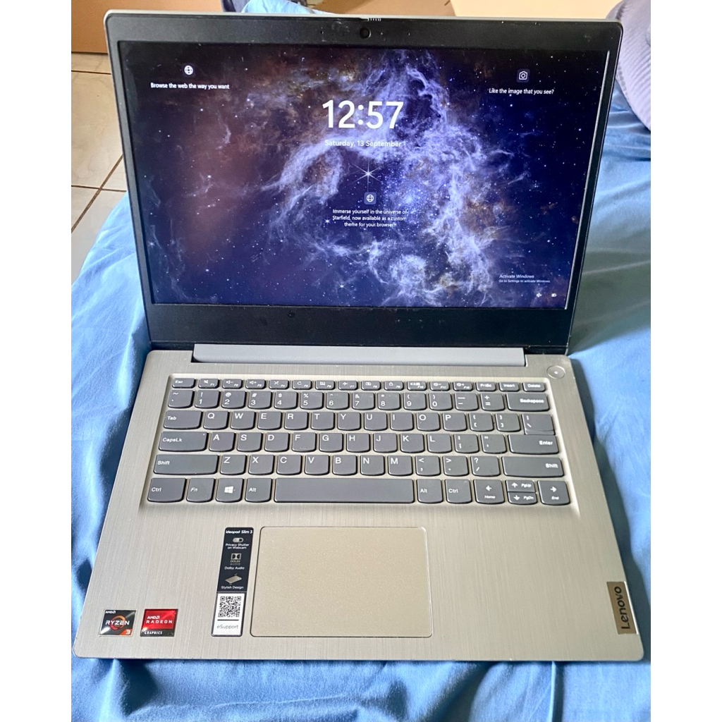 DIJUAL CEPAT LAPTOP LENOVO IDEAPAD SLIM 3 RYZEN 3 MURAH