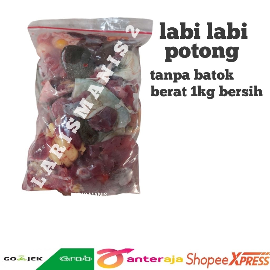 daging pio labi labi bulus 1000gram