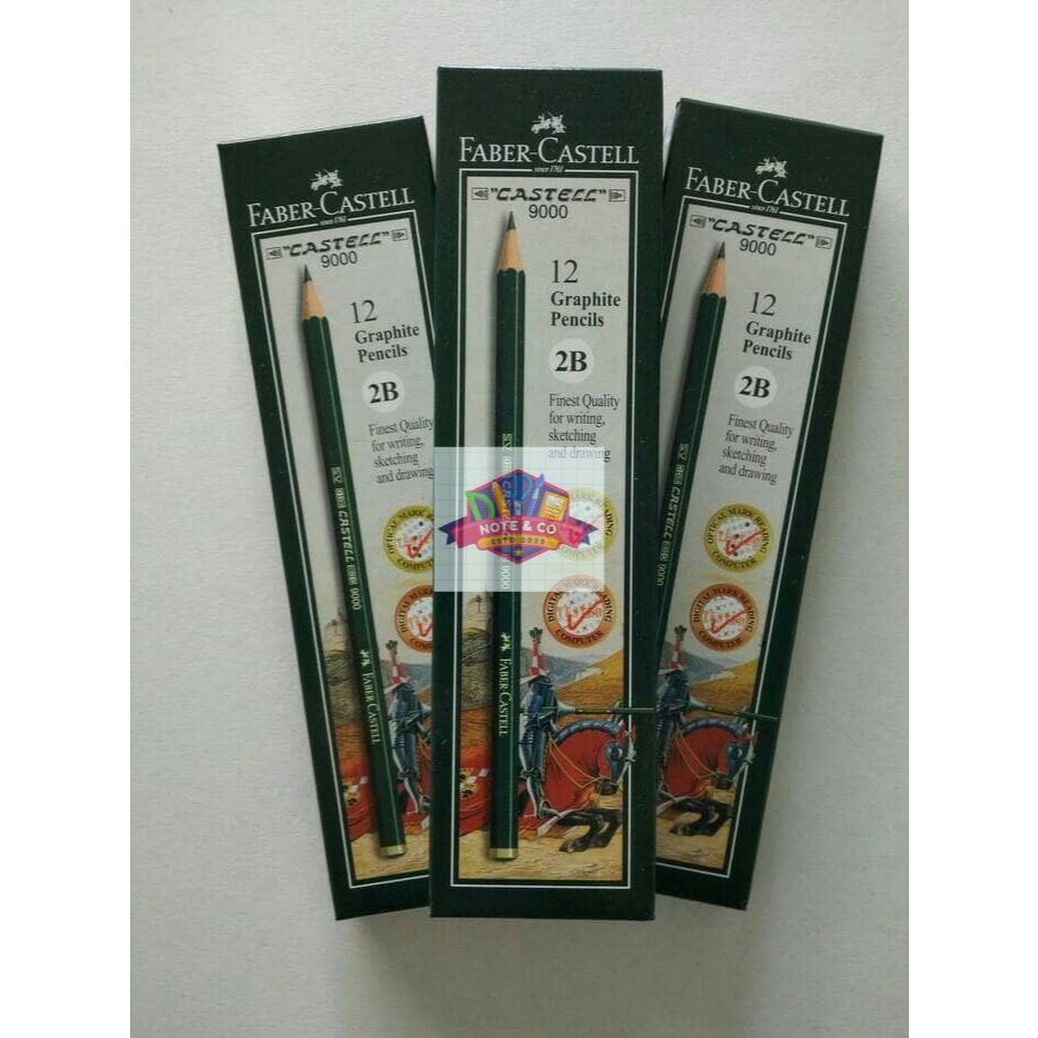 

Pensil 2B Faber Castell Original 12 Pcs