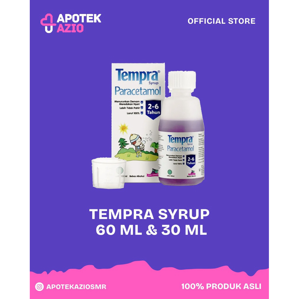 TEMPRA SYRUP 60 ML & 30 ML