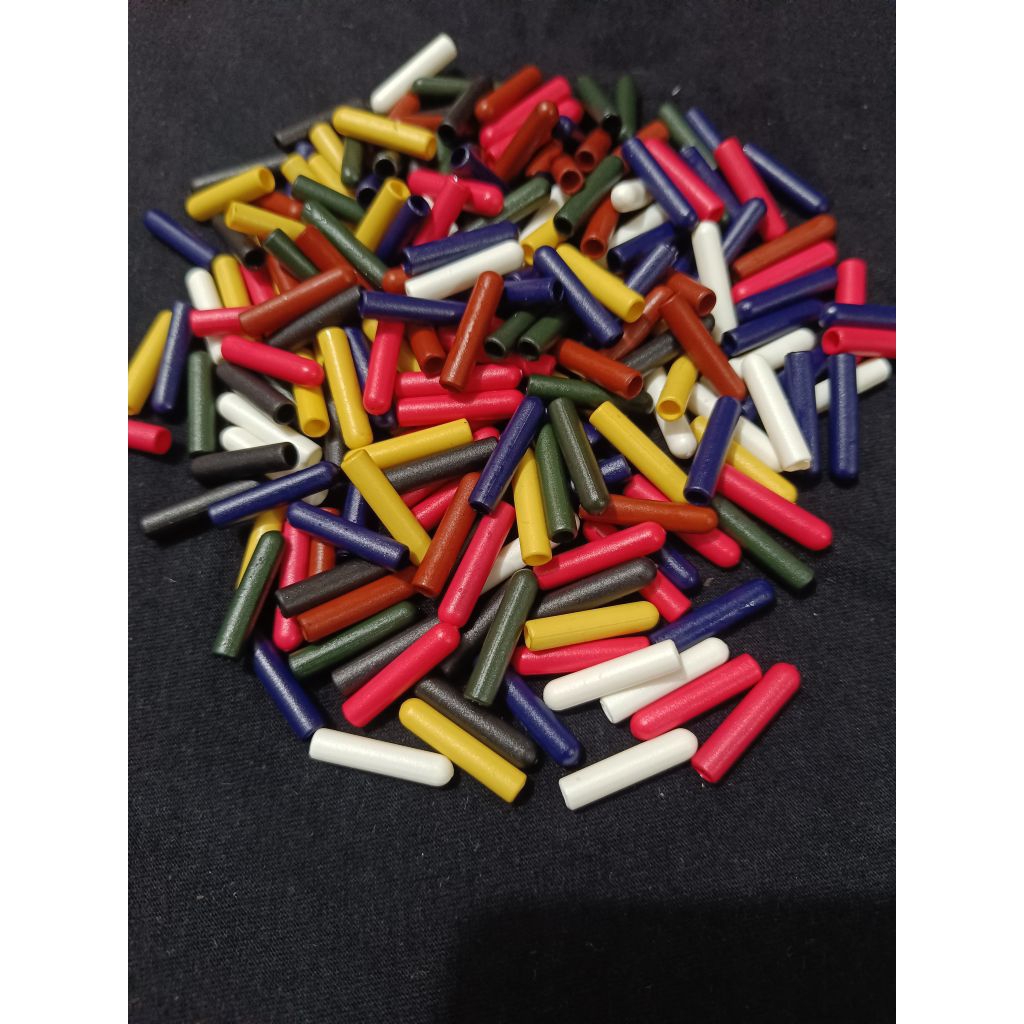 Aglet plastik Ujung Tali hoodie tali Tali sepatu premium