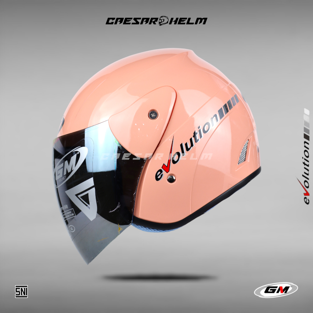 GM Evolution SE - Orange Pastel - Helm Half Face