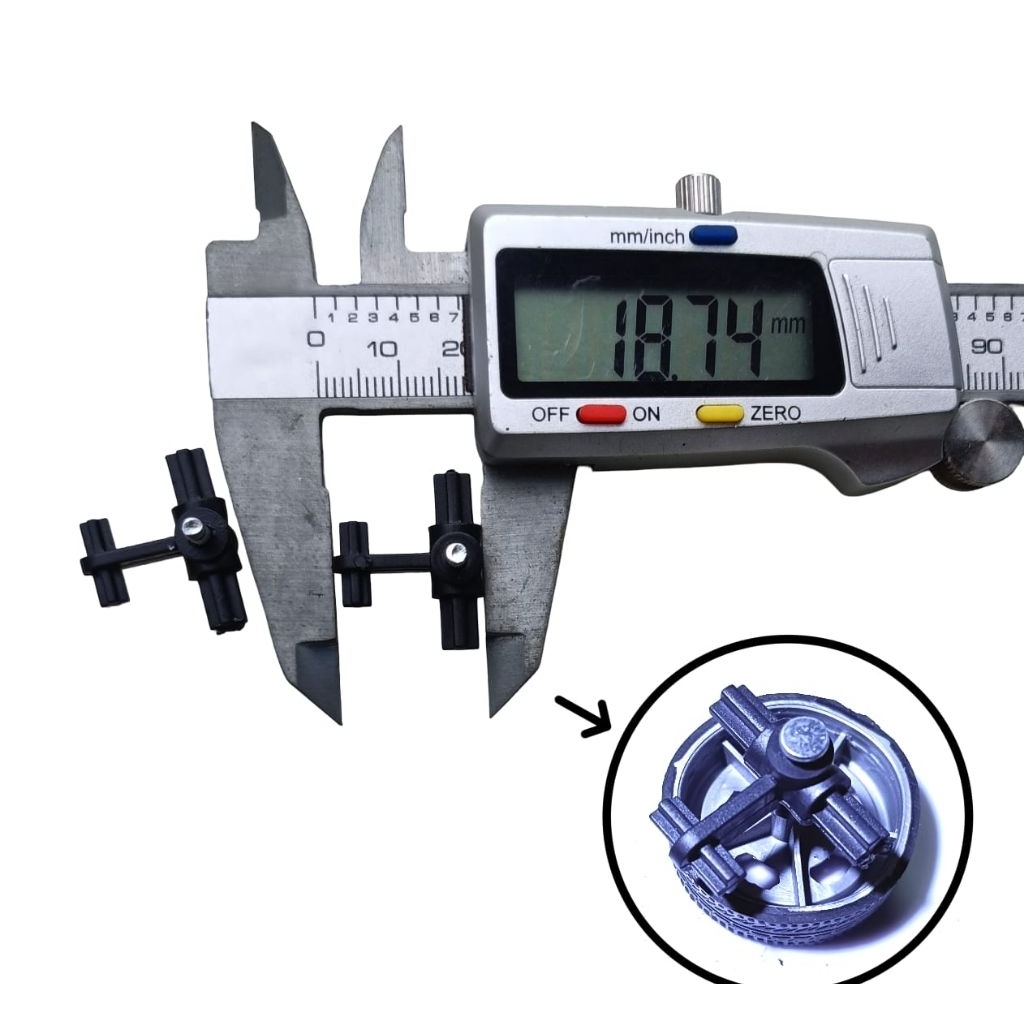 PLASTIC STEERING KNUCKLE MINI RC MOBIL STEERING CUP MAINAN RC BELOKAN MOBIL REMOTE CONTROL