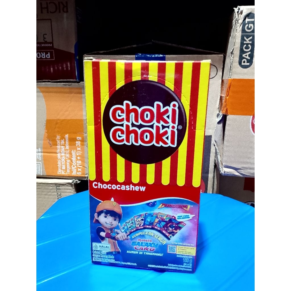 

Choki Choki Chocolate Pasta 1 Box Isi 20pcs