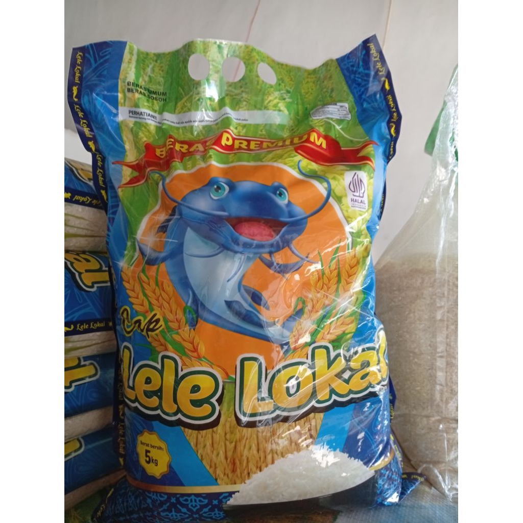 

beras premiun lele lokal 5kg